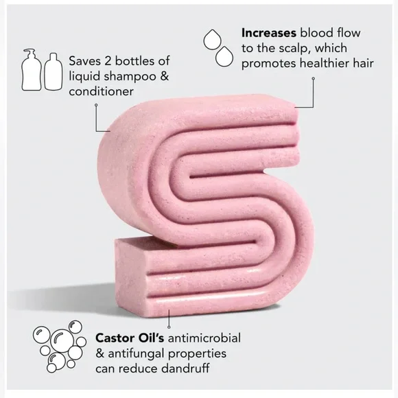 KITSCH Nourishing Solid Shampoo Bar Duo (Castor Oil + Sugared Amber & Shea)- NIB - Picture 6 of 7